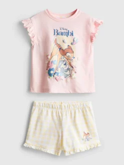 1,5-8 años | Pijama corto con volantes de Disney