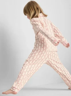 1-9 años | Pijama de canalé con estampado floral
