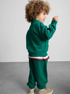 1-9 años | Set de sudadera tipo polo y joggers