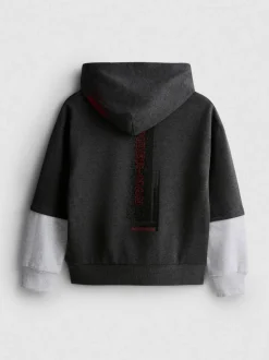 7-15 años | Sudadera bicolor de Spider-Man de Marvel