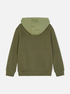 7-15 años | Sudadera con capucha y bloques de color