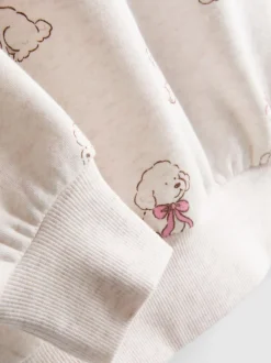 1-9 años | Sudadera estampada con algodón
