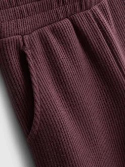 1-9 años | Sudadera y joggers con volantes de canalé