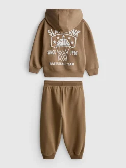 1-9 años | Sudadera y joggers de baloncesto