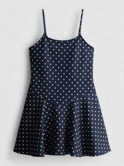 7-15 años | Vestido de tirantes de lunares