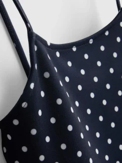 7-15 años | Vestido de tirantes de lunares