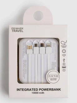 Batería externa con varios conectores de 10 000 mAH