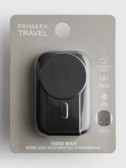 Batería externa integrada inalámbrica de 10000 mAh