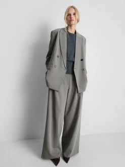 Blazer extragrande de doble botonadura By Coleen