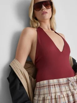 Bodi con escote halter