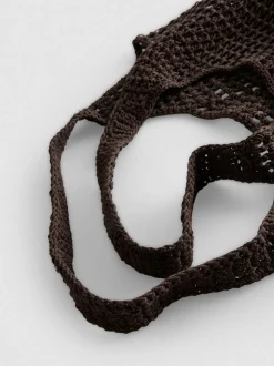 Bolsa de ganchillo para la playa