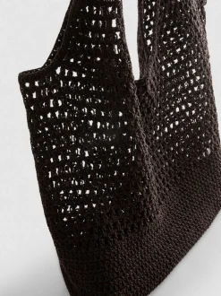 Bolsa de ganchillo para la playa