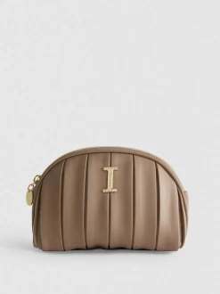 Bolsa de maquillaje con detalle de inicial