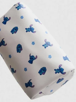 Bolsa de maquillaje con inicial de Stitch de Disney