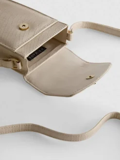 Bolso para el móvil con efecto serpiente