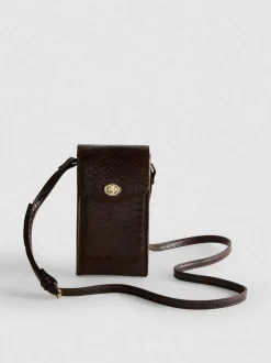 Bolso para el móvil con efecto serpiente