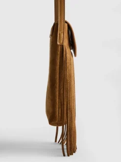 Bolso para el móvil con flecos