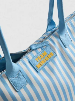 Bolso shopper a rayas de los Minions