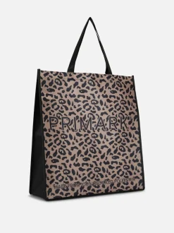 Bolso shopper grande estampado de Primark