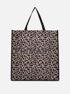 Bolso shopper grande estampado de Primark