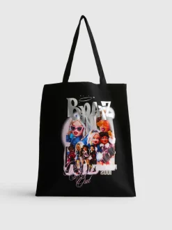 Bolso tote con gráfico de Bratz