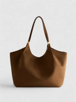 Bolso tote de antelina By Coleen