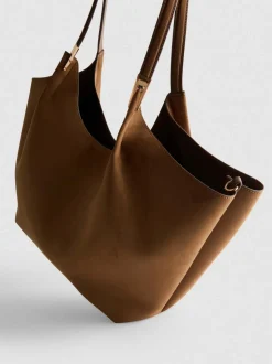 Bolso tote de antelina By Coleen