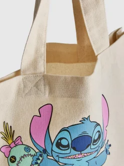Bolso tote de Stitch de Disney con inicial