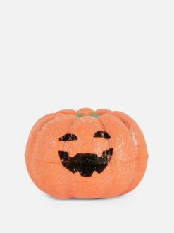 Bomba de baño en forma de calabaza de Halloween