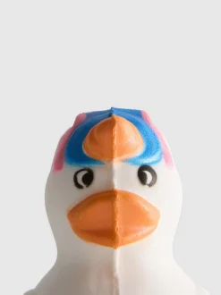 Bomba de baño en forma de patito unicornio