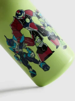 Botella de agua con personaje