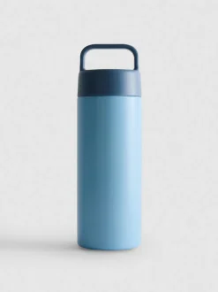 Botella de agua con tapa con asa