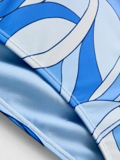 Braguita de bikini con remolinos abstractos