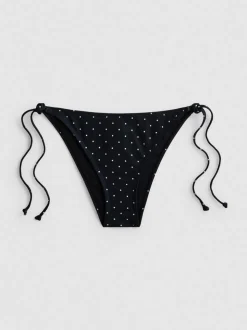 Braguita de bikini estampada con tiras laterales