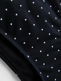 Braguita de bikini estampada con tiras laterales
