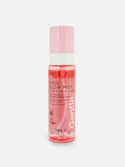 Bruma facial iluminadora de rosa de PS…