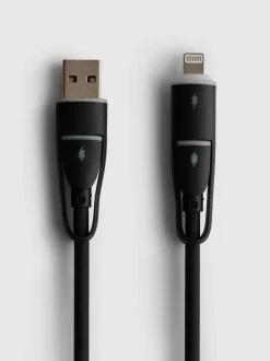 Cable de carga dividido 4 en 1