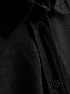 Camisa clásica en mezcla de algodón