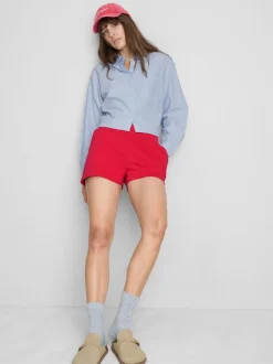Camisa cuadrada Oxford