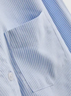 Camisa cuadrada Oxford