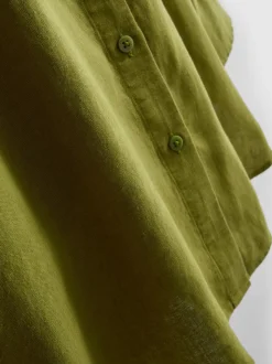 Camisa de lino clásica de The Edit