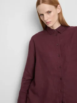 Camisa de lino clásica de The Edit