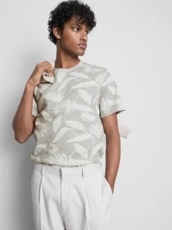 Camisa de manga corta estampada