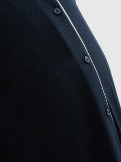 Camisa de pijama acanalada de premamá