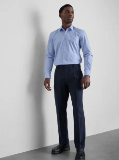 Camisa elástica de corte recto