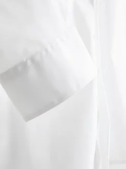 Camisa elástica de corte recto
