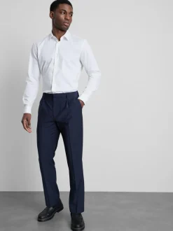 Camisa elástica de corte recto