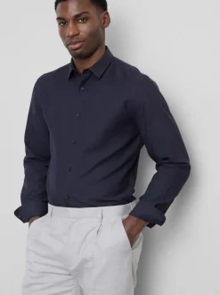 Camisa Oxford con textura