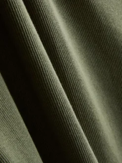 Camisa sin mangas de canalé