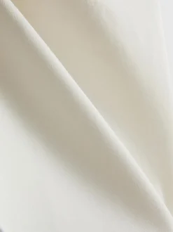 Camiseta bandeau asimétrica con mucho algodón